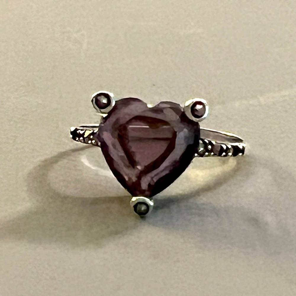 Purple Heart Ring